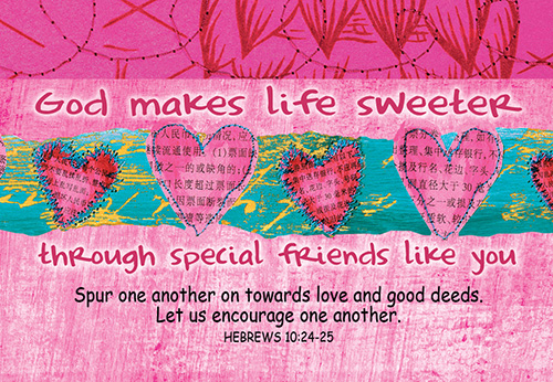 Pass It On Cards God Makes Life Sweeter (8 pack)